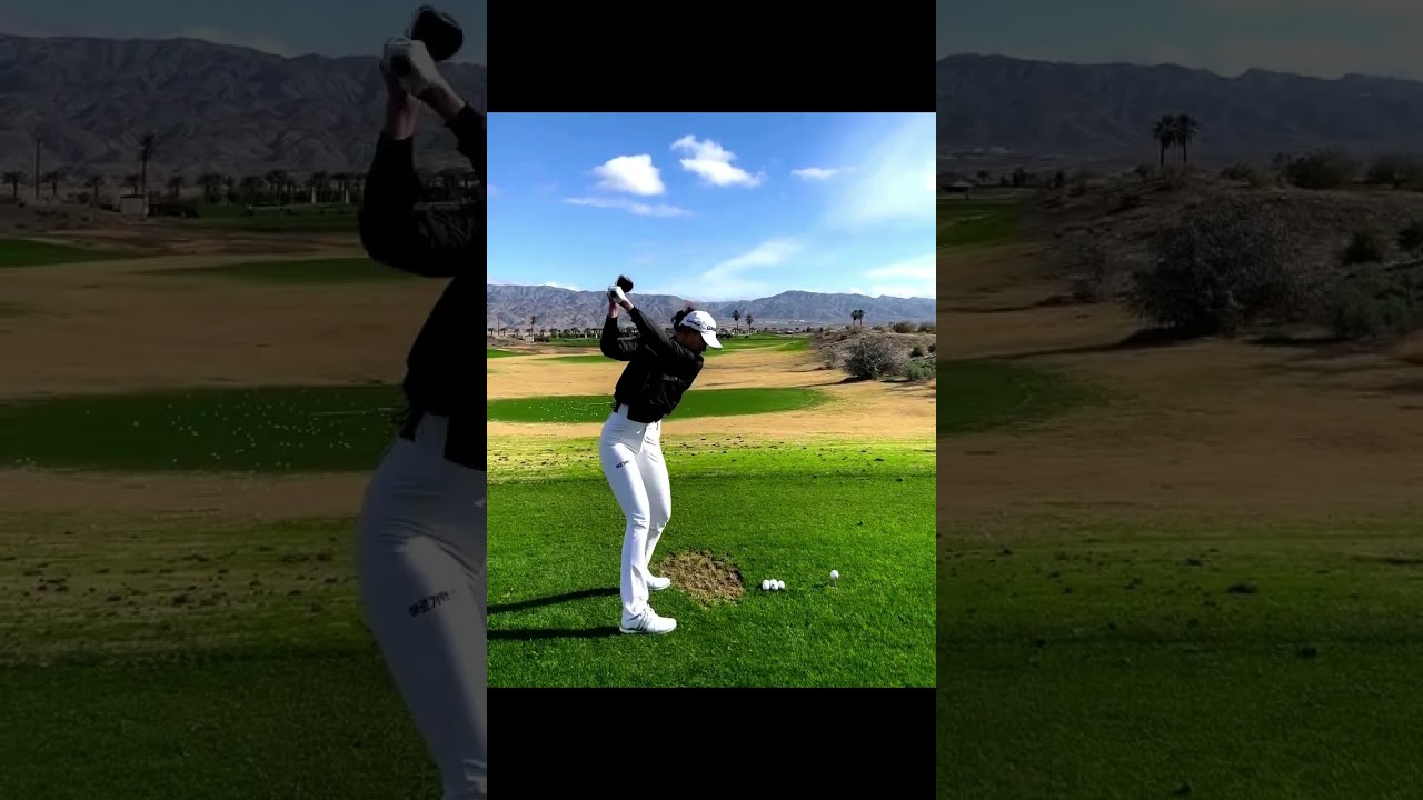 유현주 Hyun Ju Yoo ユヒョンジュ  #upgolf #subscribe #ショーツ