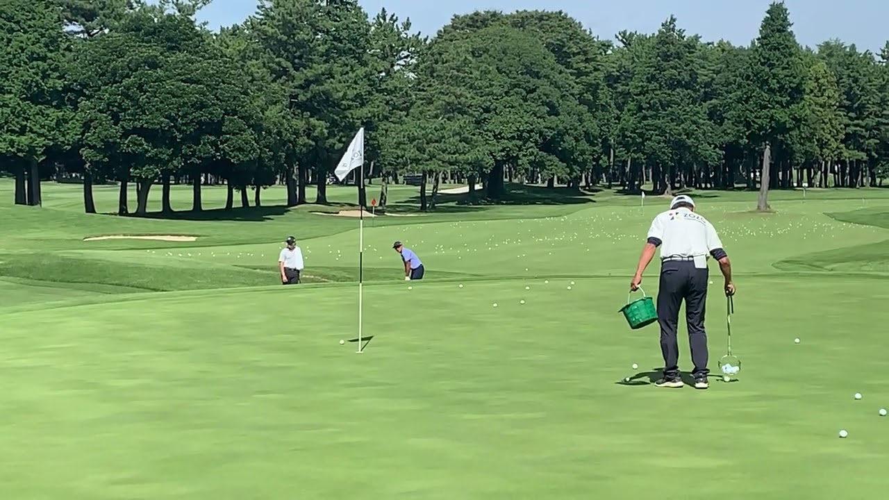 リッキー・ファウラー 激スピンアプローチショット 【ZOZOチャンピオンシップ 練習日 アプローチ練習】