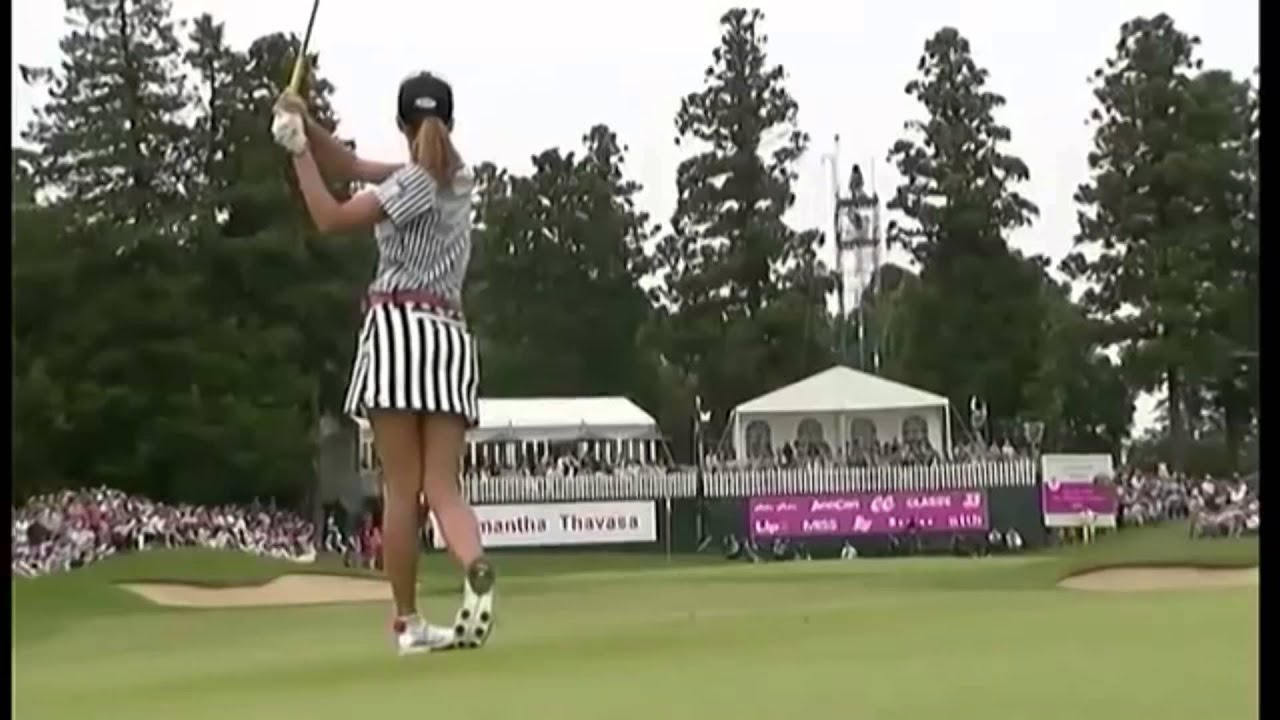 ゴルフ 女子 木戸愛 サマンサタバサガールズコレクション 初優勝 ハイライト