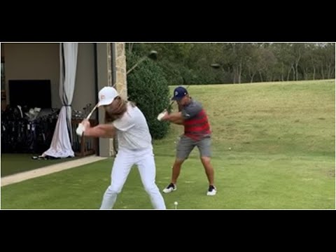 No.1超ロングヒッター「カイル・バークシャーvsブライソン・デシャンボー」驚異の迫力スイングモーション＆スローモーション, "Kyle Berkshire vs Bryson DeChambeau"