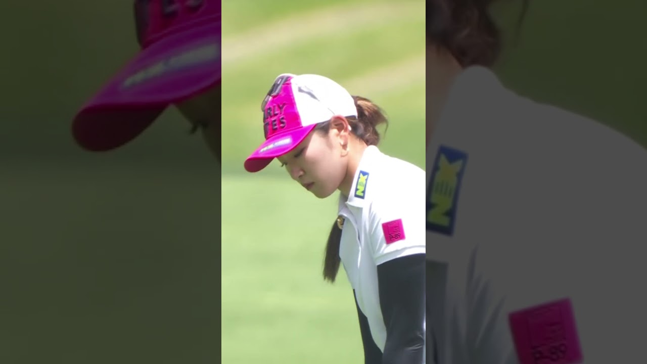 原英莉花プロ 原プロにズキュン‼【女子プロゴルフ】#shorts