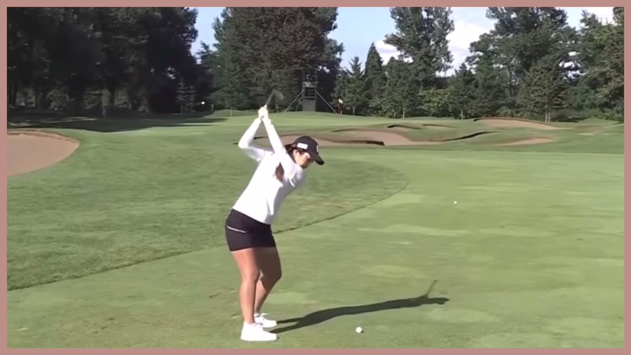 【ゴルフ】 菊地絵理香　スイング