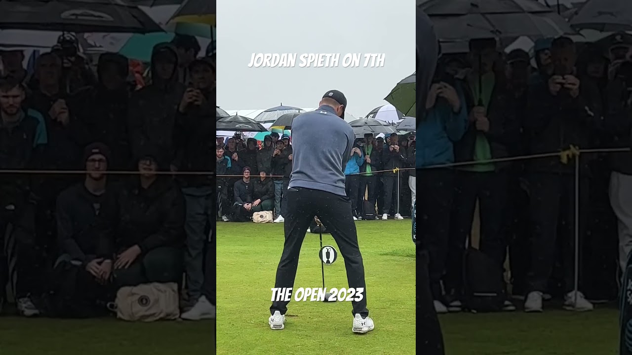 Jordan Spieth Drive on 7th, The Open 2023 #jordanspieth #golf #drive #theopen
