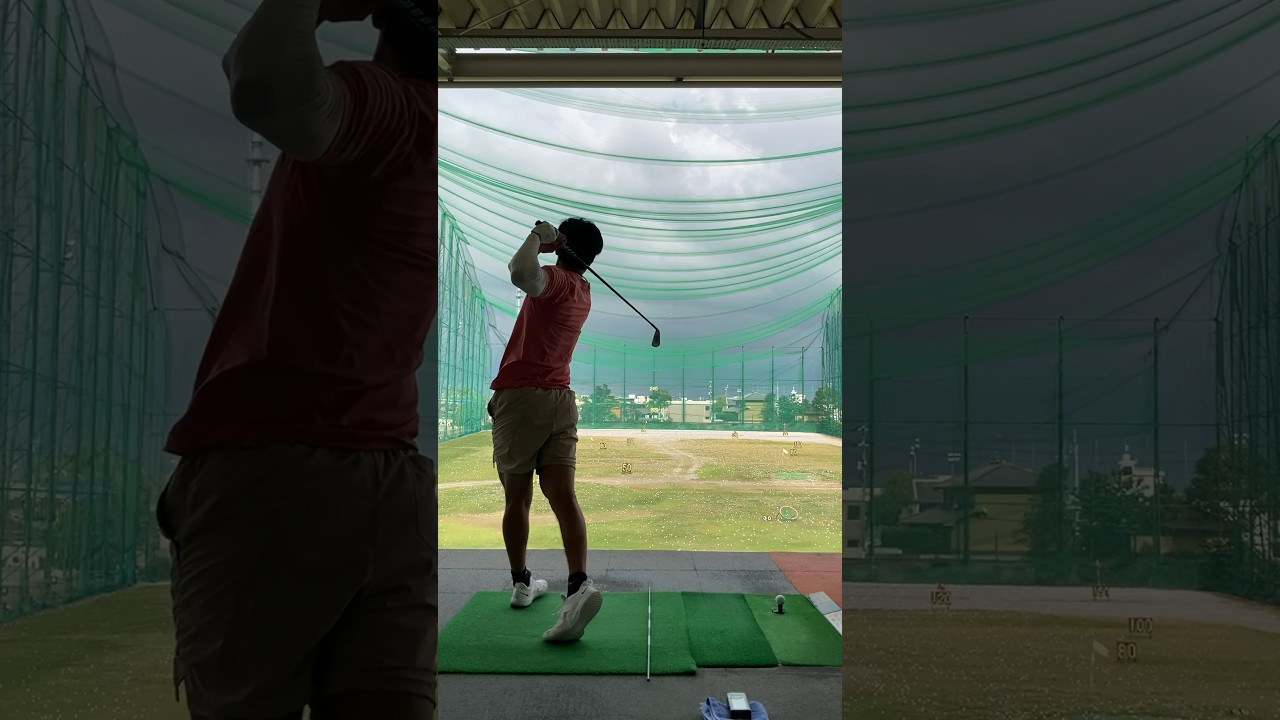 ケプカの3番アイアンで遊ぶ素人ゴルファー