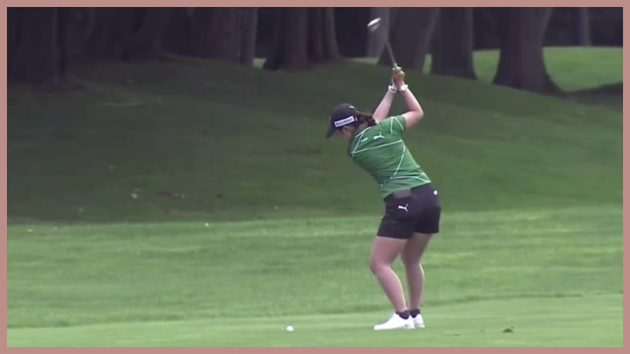 祝優勝【ゴルフ】 菊地絵理香　スイング