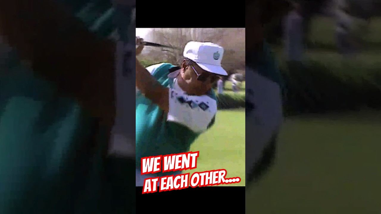 Tiger says HIS DAD was a.... #shorts