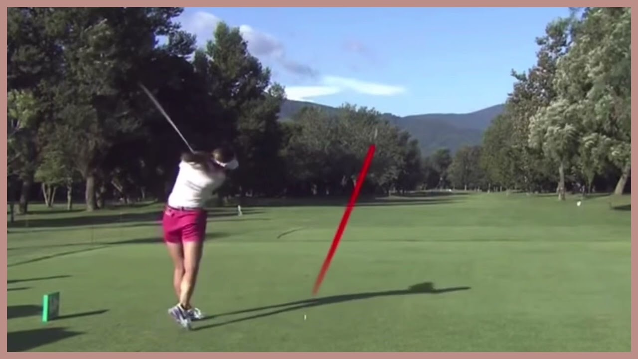 【ゴルフ】 脇元華　スイング