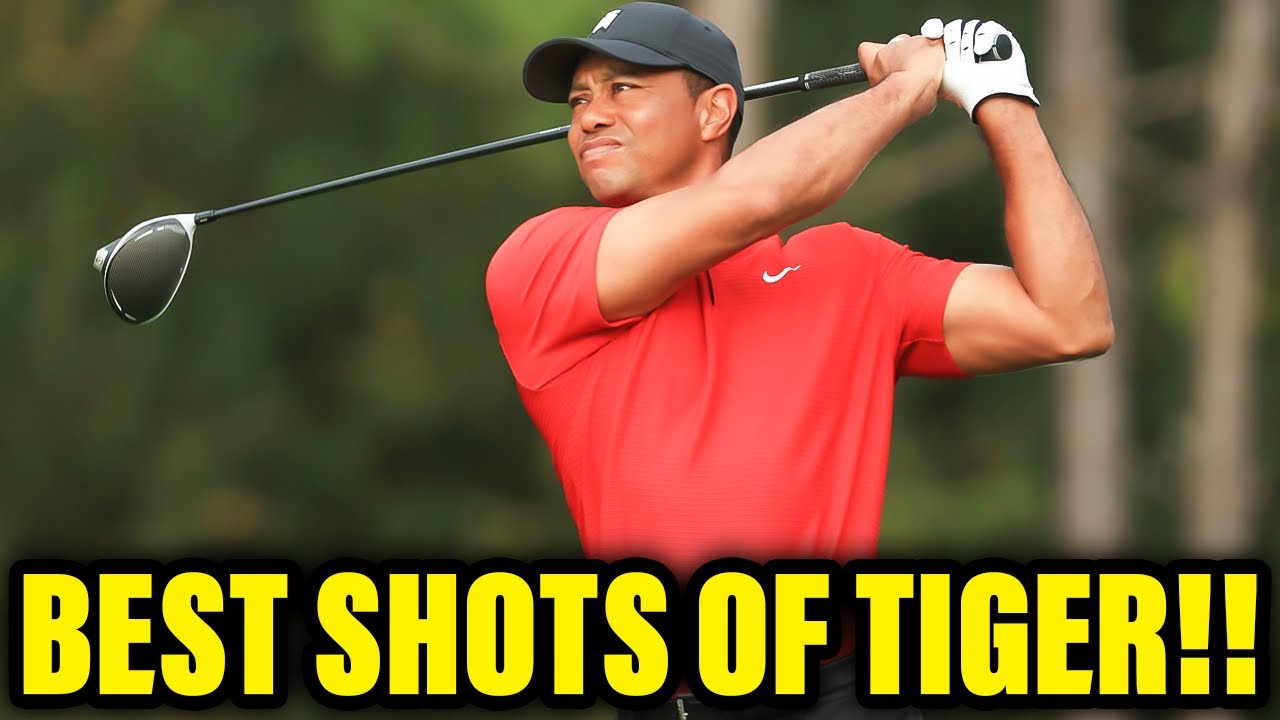 Top 10 shots of Tiger Woods