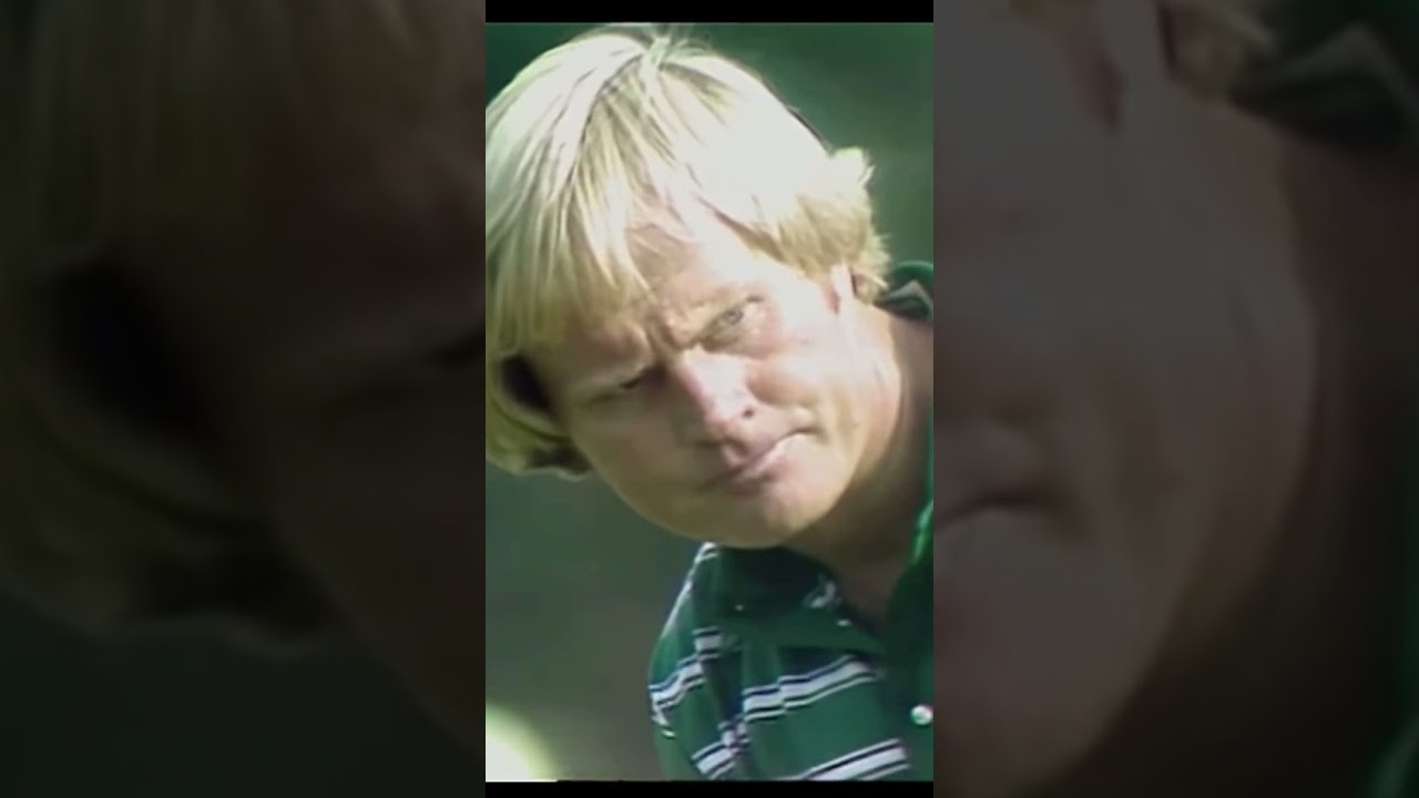 #MastersMemories 1975 - 1 iron from Jack Nicklaus on the Par 5 “Firethorn” (Hole 15) at Augusta.