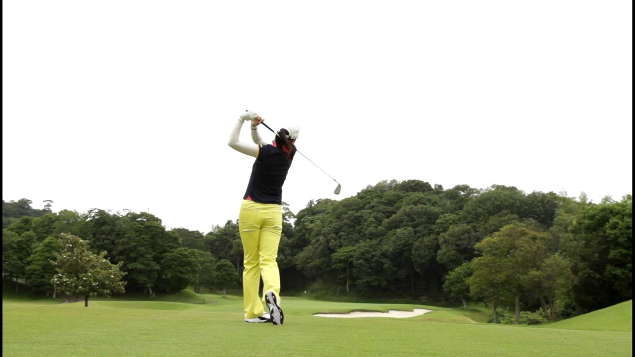 ５番アイアン後方