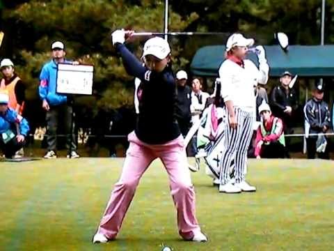 横峯さくら　リコーカップ・２０１２．１１．２３