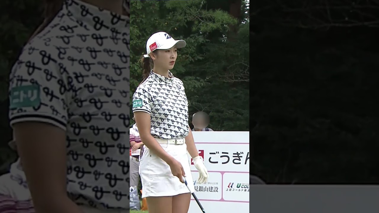 松田鈴英 ティーショット 2023/08/31 【女子プロゴルフ】#shorts