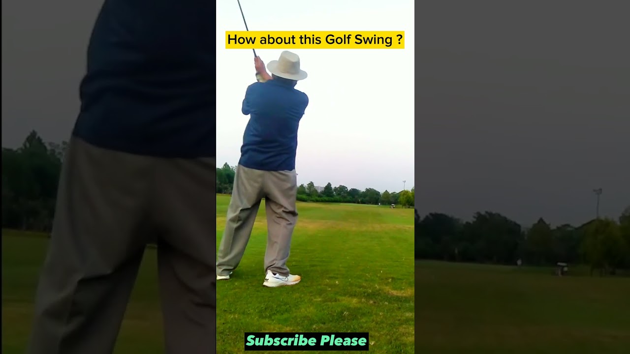How about this Old man Golf Swing ? | Golf Highlights