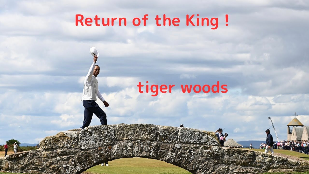 Tiger Woods plays at The Open Championship！@タイガーウッズ@全英オープン