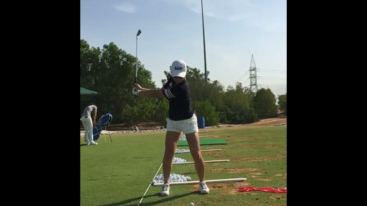 【スローモーションアイアンスイング】キム ハヌル（Kim Ha-neul）