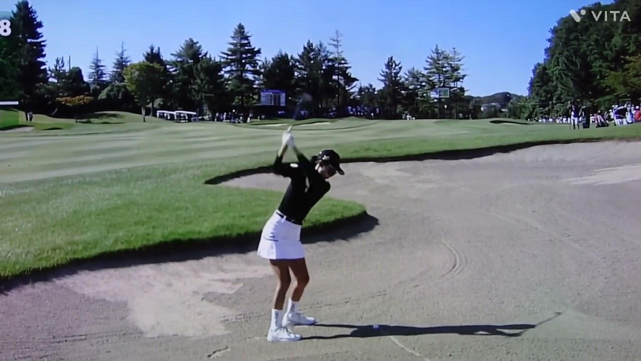 安田 祐香プロ💕ミヤギテレビ杯ダンロップ女子オープン2023最終日、73とスコアー伸ばせず11位タイで終了😥