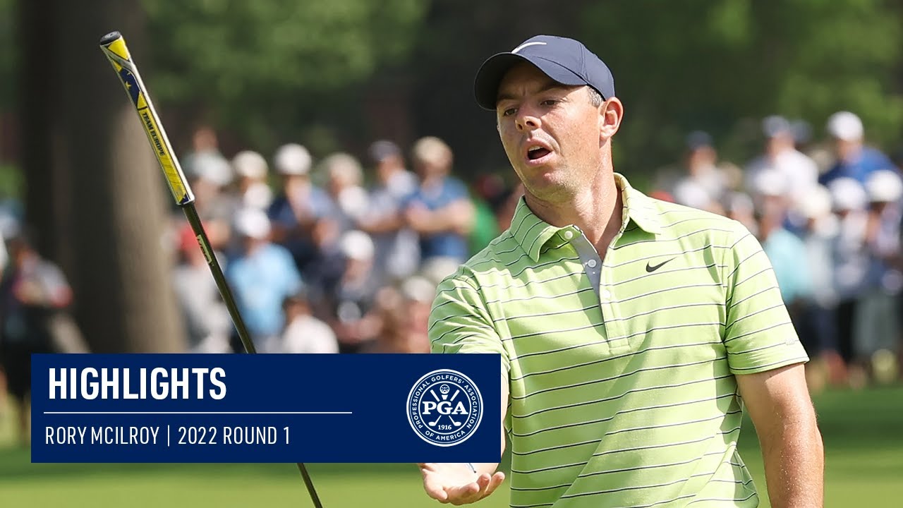 Rory Mcilroy Storms Into The Lead | Every Shot from Round 1 | 2022 PGA Championship