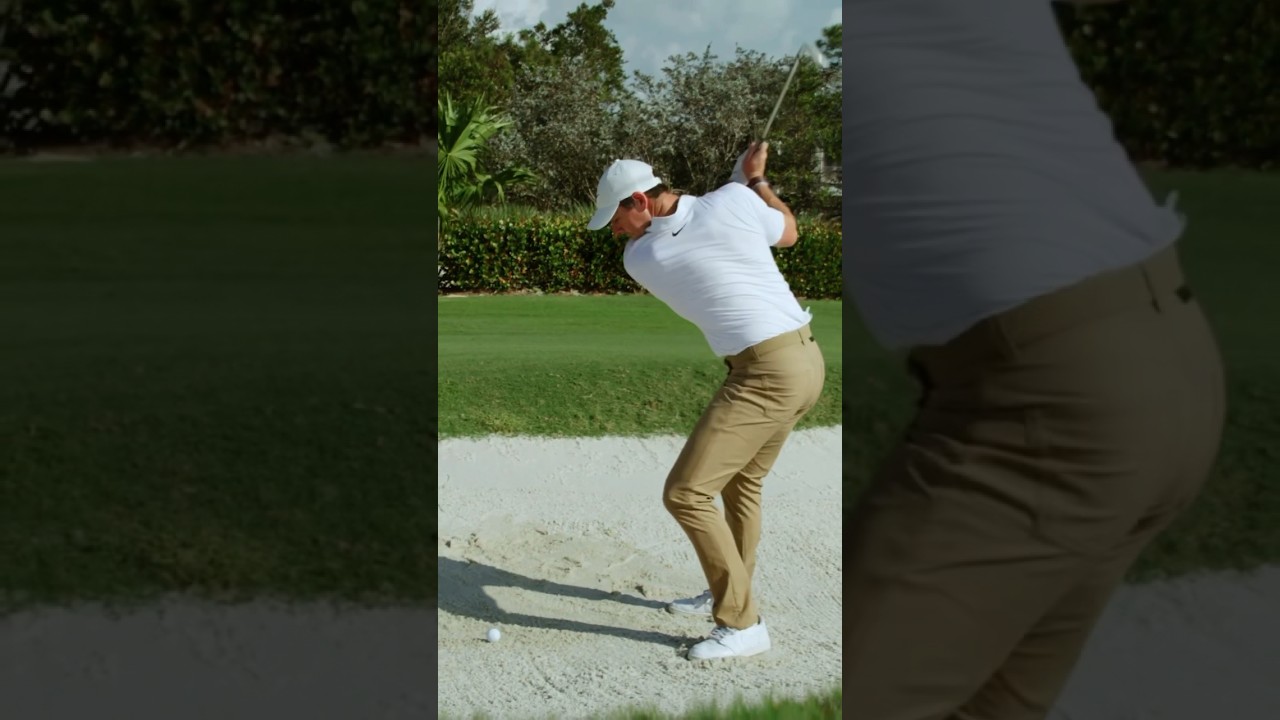 ローリーマキロイ バンカーショット / Rory Mcilroy Bunker Shot For Lefty