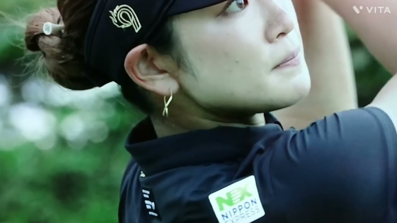 原 英莉花プロ❤️金バッジは歴代優勝者の証☺️復活優勝おめでとうございます👍めちゃくちゃ嬉しい🎵😍🎵