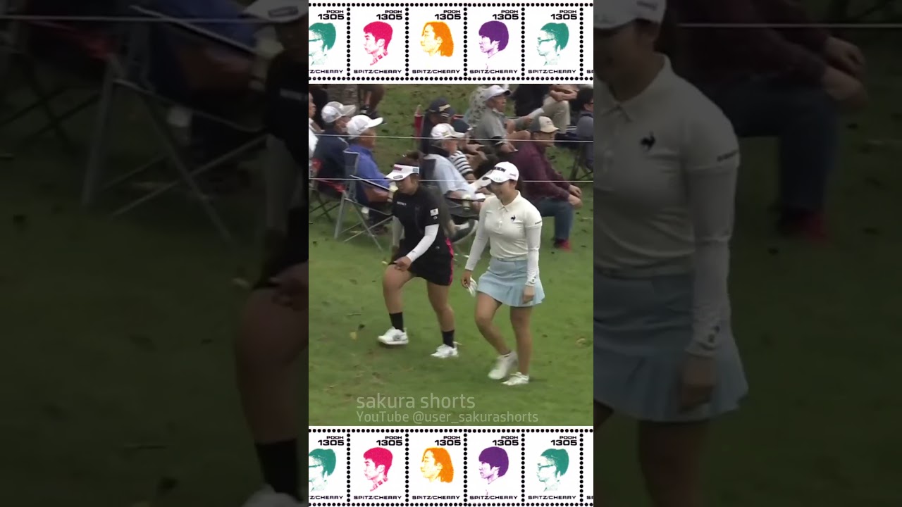 小祝さくら みんな大好き小祝プロ2‼｜🎵スピッツ - チェリー 【女子プロゴルフ】#shorts