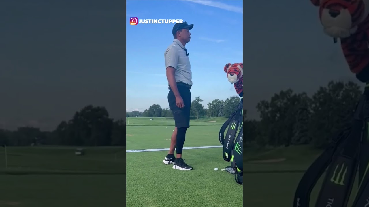 ゴルフ皇帝の帰還「タイガーウッズ」ゴルフスイング練習＆本番スイングモーション,“Tiger Woods” Golf Swing Practice & Perfect Swing Motion 2023