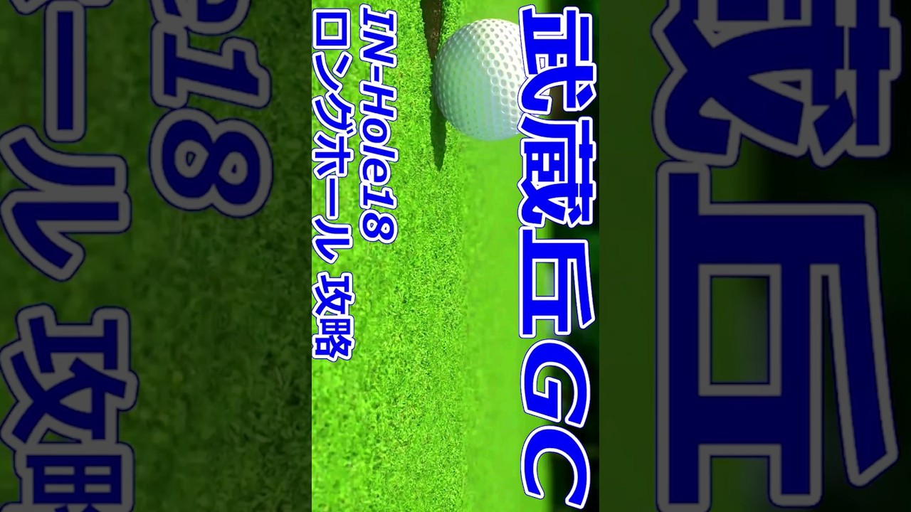 女子ゴルフツアー,樋口久子 三菱電機レディスゴルフトーナメント 開催【埼玉県】武蔵丘ゴルフコース（IN-Hole18）ロングホール 攻略 #Shorts