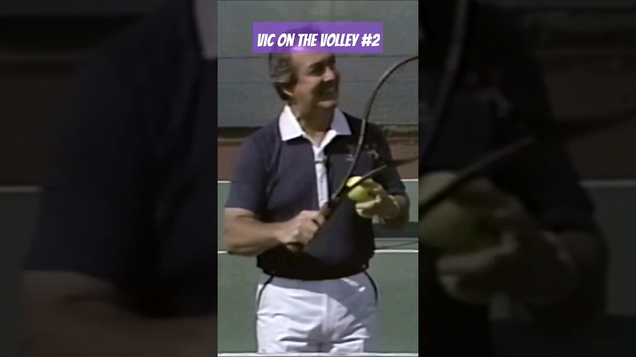 Vic on the volley 2 #tennisinstruction #tennis #tennistechnique #tennispractice