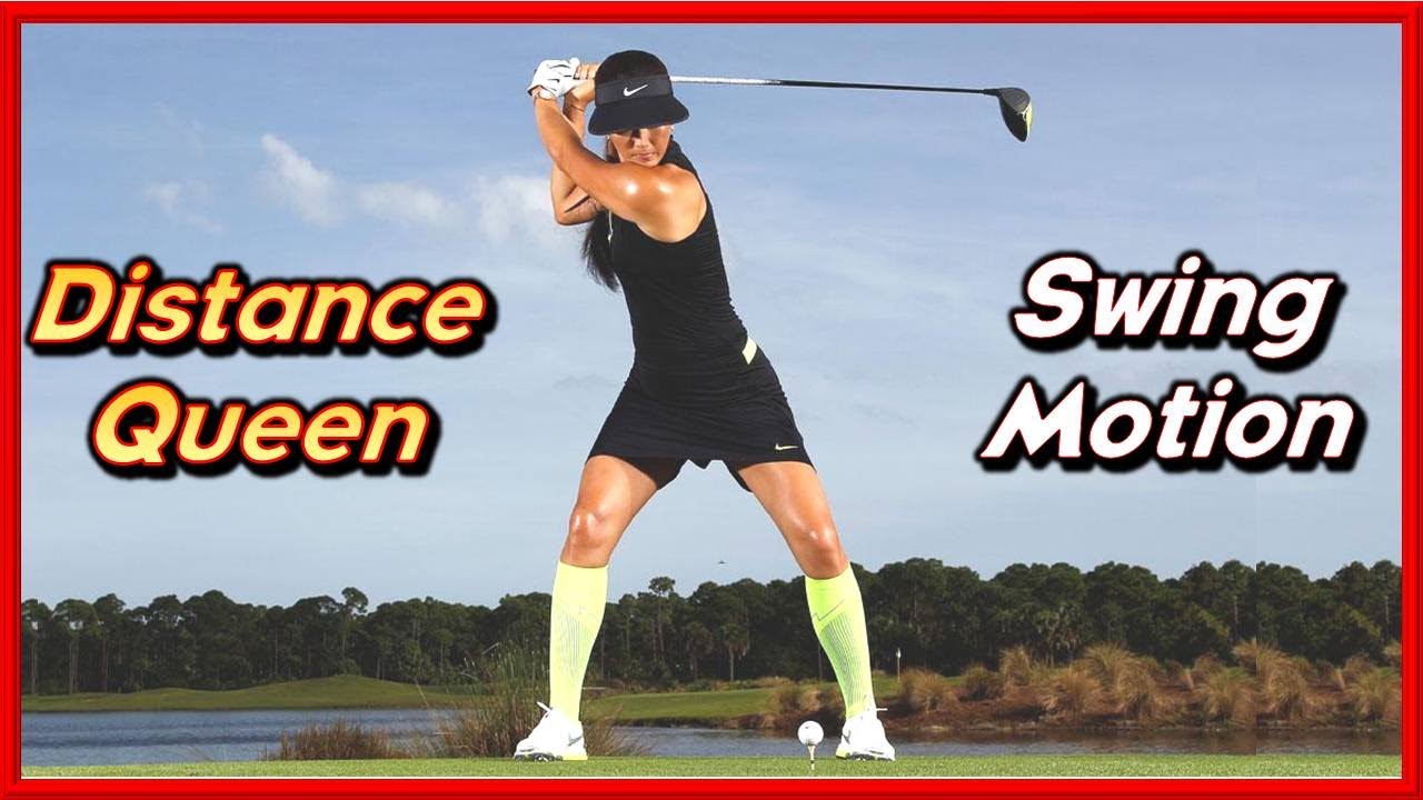 Returned LPGA Distance Queen "Michelle Wie" Beautiful Swing & Slow Motions