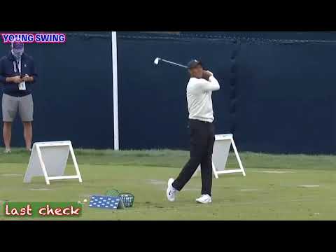 Tiger Woods warm up Forward image ⛳ ❤️ タイガー・ウッズのウォームアップ前方イメージ