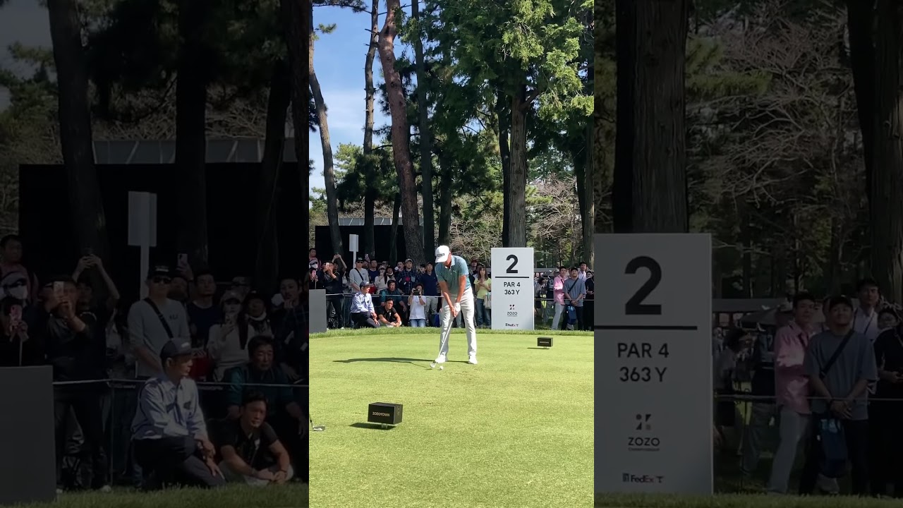 『リッキー・ファウラー』2023年ZOZOチャンピオンシップ アイアンスイング