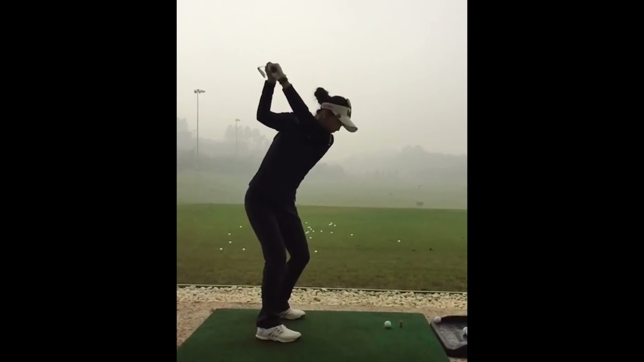 【スローモーションアイアンスイング】キム ハヌル（Kim Ha-neul）