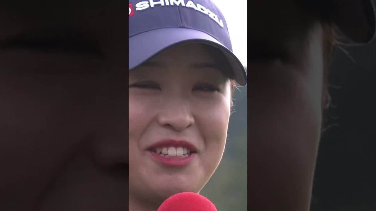 西郷真央 1年半ぶりレギュラーツアー優勝‼ 【女子プロゴルフ】#shorts