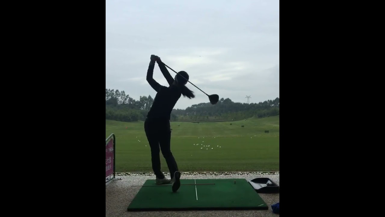 【ドライバー練習】キム ハヌル（Kim Ha-neul）スローモーションあり