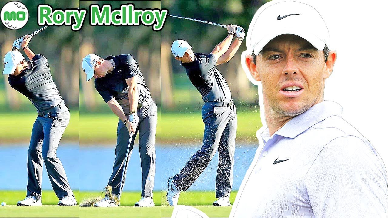 Rory McIlroy ロリー・マキロイ 北アイルランドの男子ゴルフ スローモーションスイング!!!