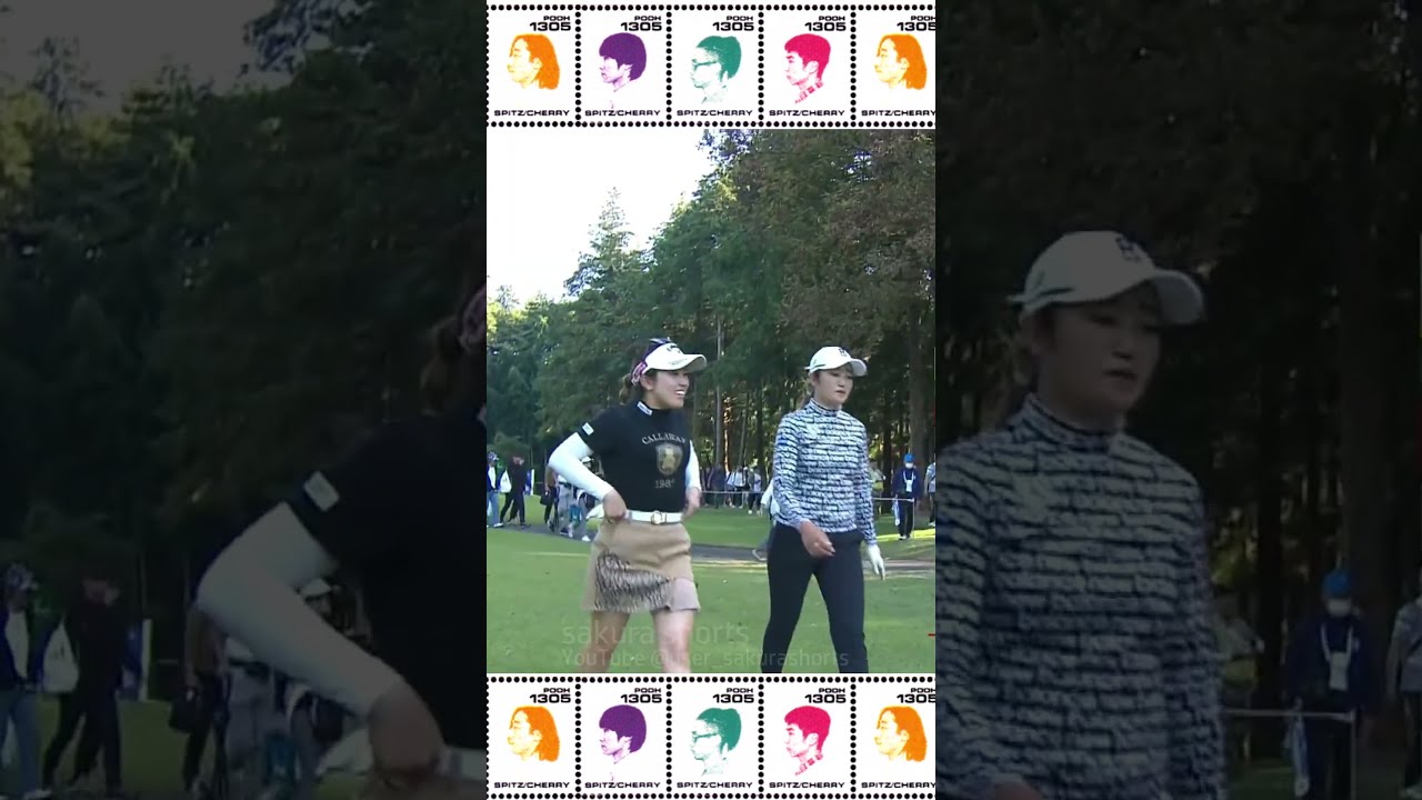 西村優菜 みんな大好き西村プロ 【女子プロゴルフ】#shorts