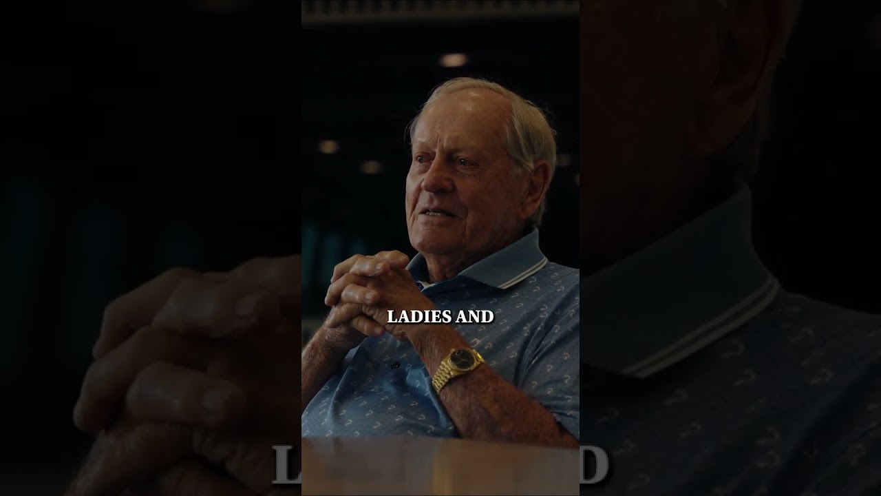 Jack Nicklaus hits first tee shot since the Masters 🏌️