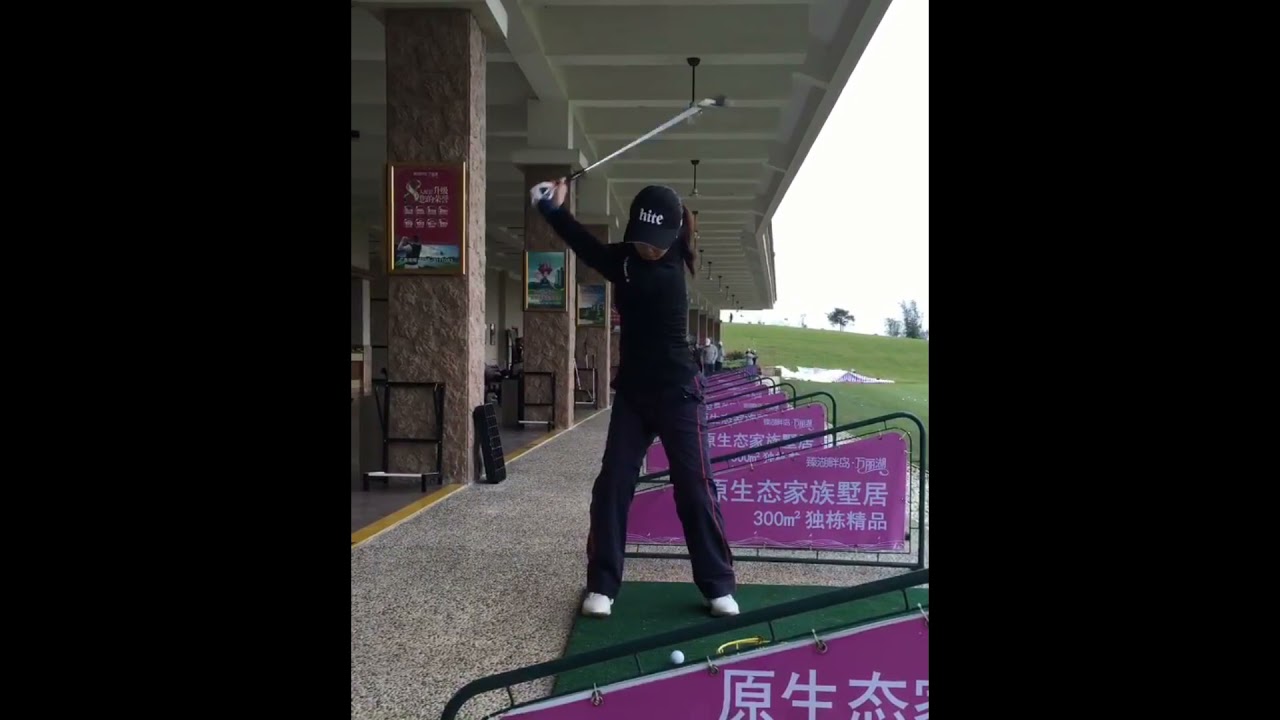 【アイアン練習】キム ハヌル（Kim Ha-neul）スローモーションあり