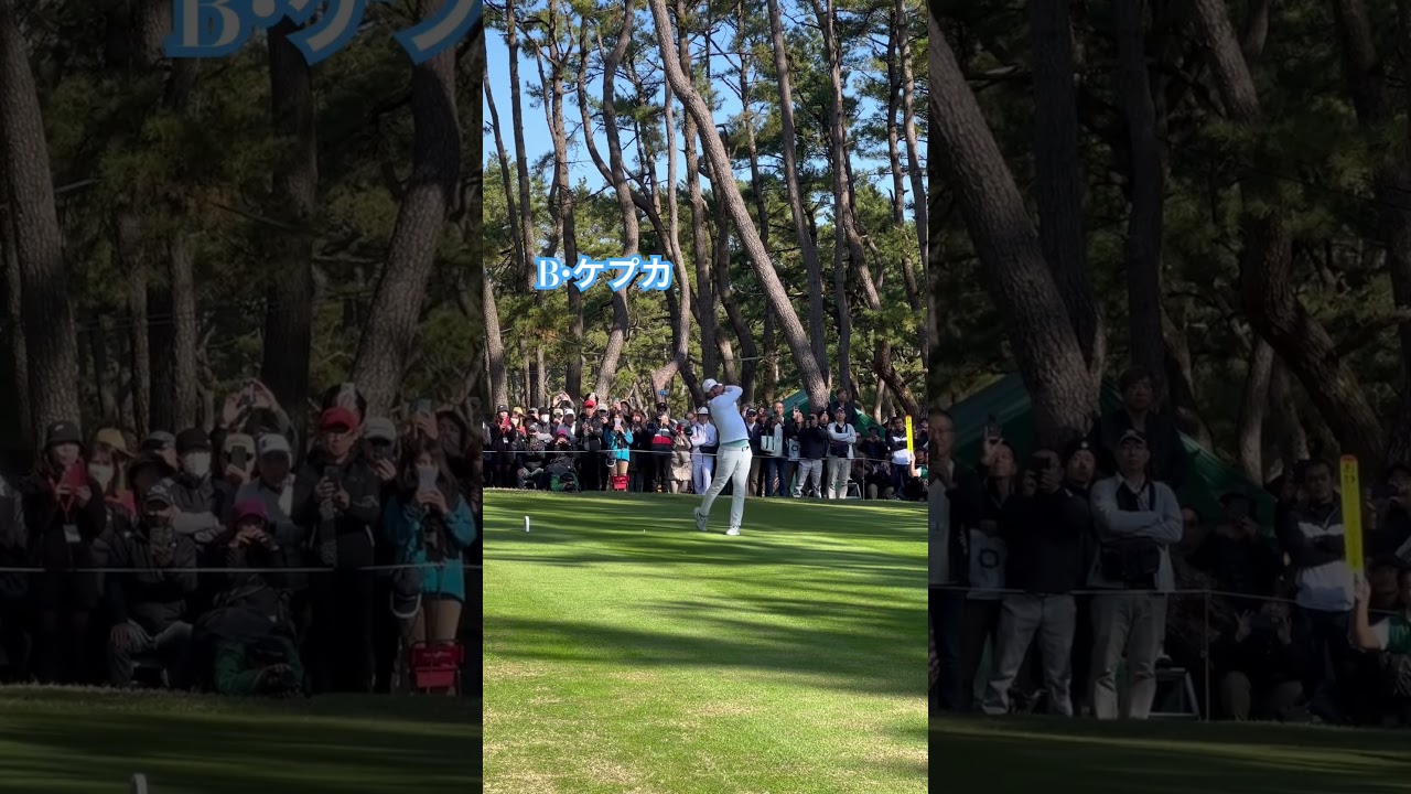 【B・ケプカ】ダンロップフェニックストーナメント2023 #ゴルフ #ゴルフスイング #ゴルフ初心者 #ゴルフアイアン #ダンロップ #ケプカ