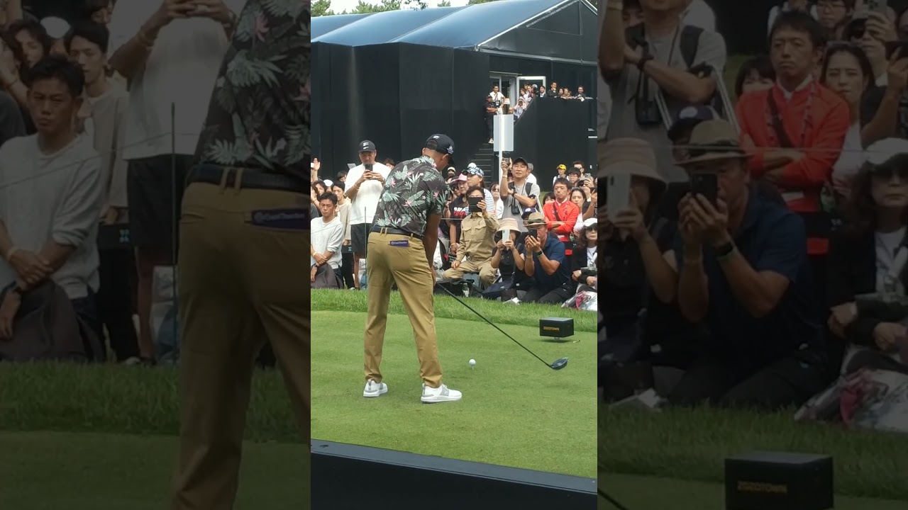 後ろからのリッキー・ファウラー #ゴルフ #golf