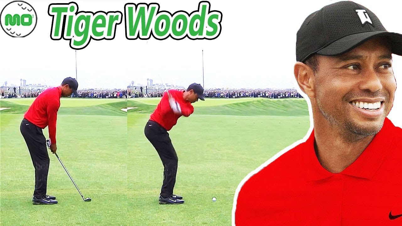 Tiger Woods タイガー・ウッズ 米国の男子ゴルフ スローモーションスイング!!!