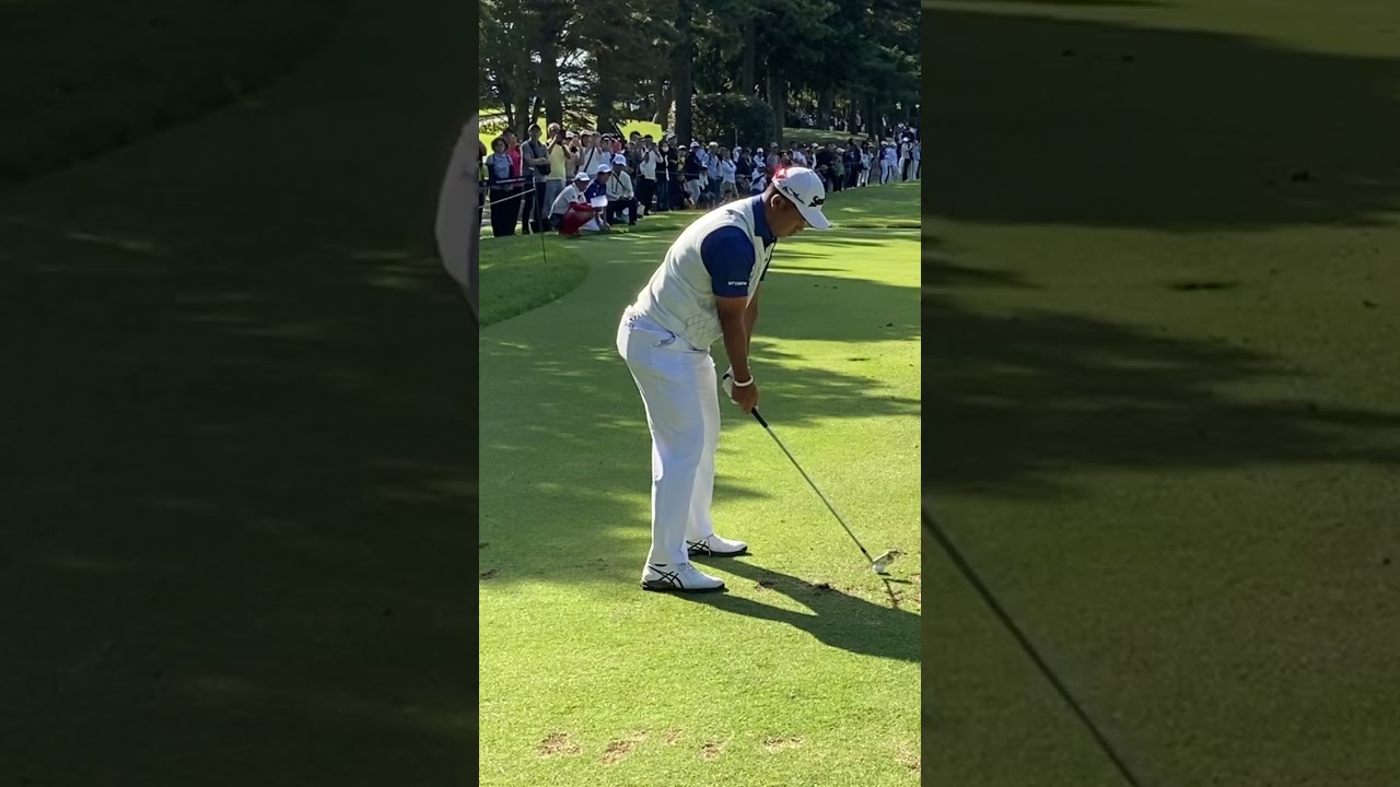 ZOZOチャンピオンシップ2023 松山英樹　後方スイング#zozoチャンピオンシップ 2023 #松山英樹