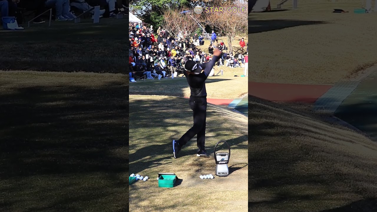 【スローあり】JTカップ最終日、石川遼9アイアンフルショット#ゴルフスイング #石川遼スイング最新#アイアンスイング