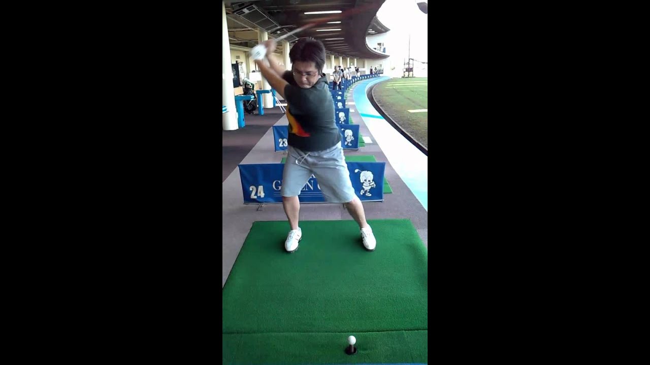 ドライバースイング、横峯さくらに似てきた？