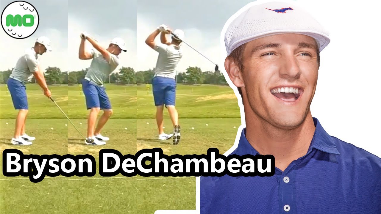 Bryson DeChambeau  Pro Golfer ブライソン・デシャンボー ゴルフ スローモーションスイング!!! 브라이슨 디샘보 프로