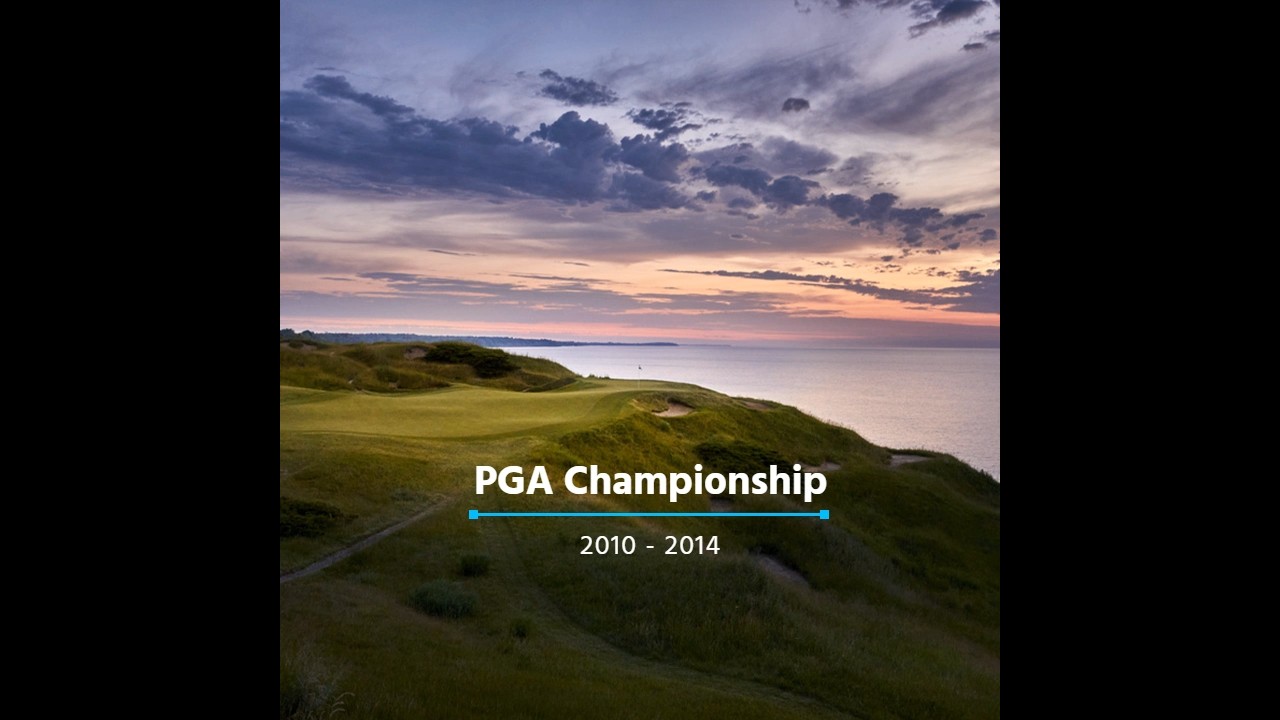 PGA Championship I 2010 to 2014