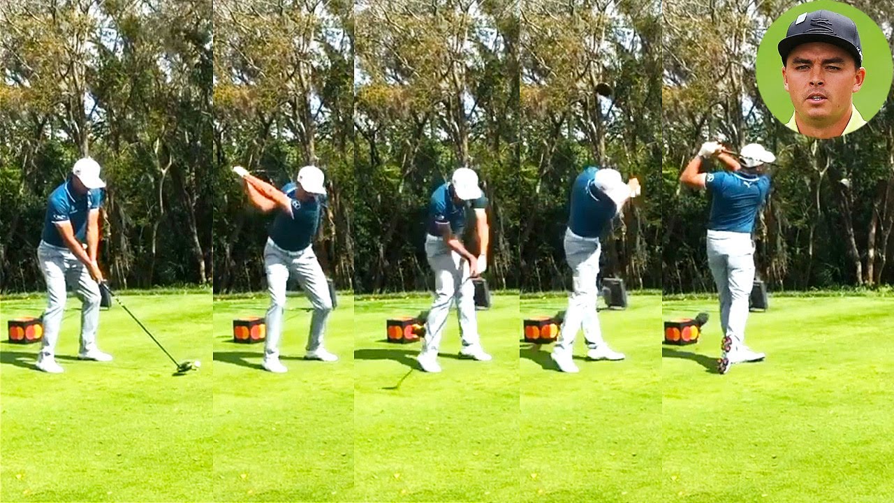 リッキー・ファウラー Rickie Fowler プロゴルファー DRIVER SHOT SLOW MOTION !!!