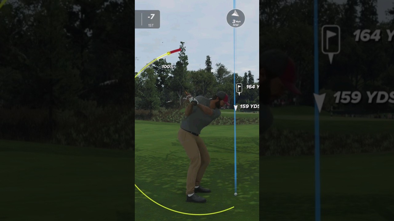 Par 4 Eagle, No Putting at The Bluff #pgatour2k23 #pga #golf #gaming #psplus