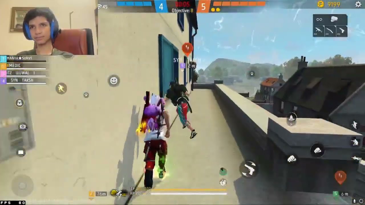 DHRUVESH 79 With India Free Fire Cup Group A Round 3