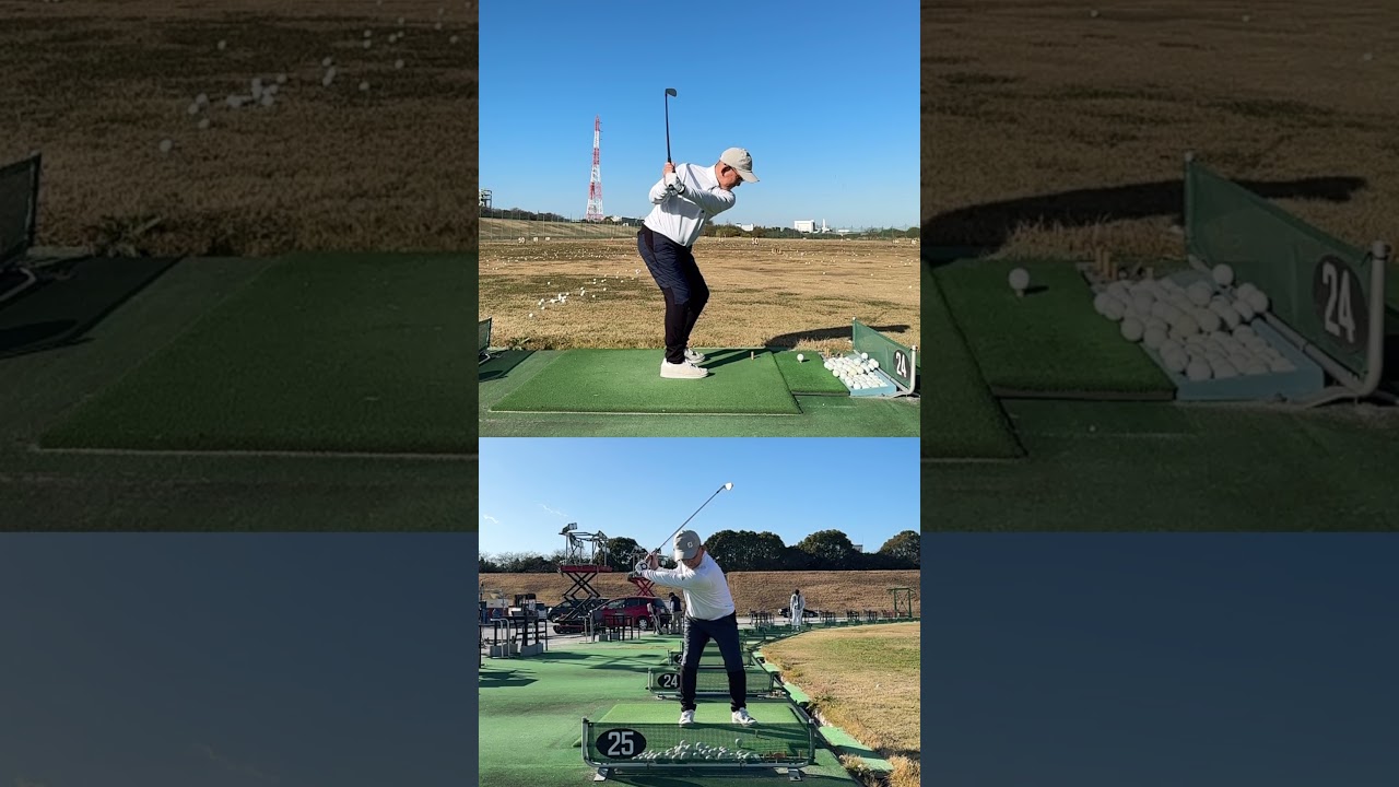 スローモーション#shorts #golf #ゴルフ練習
