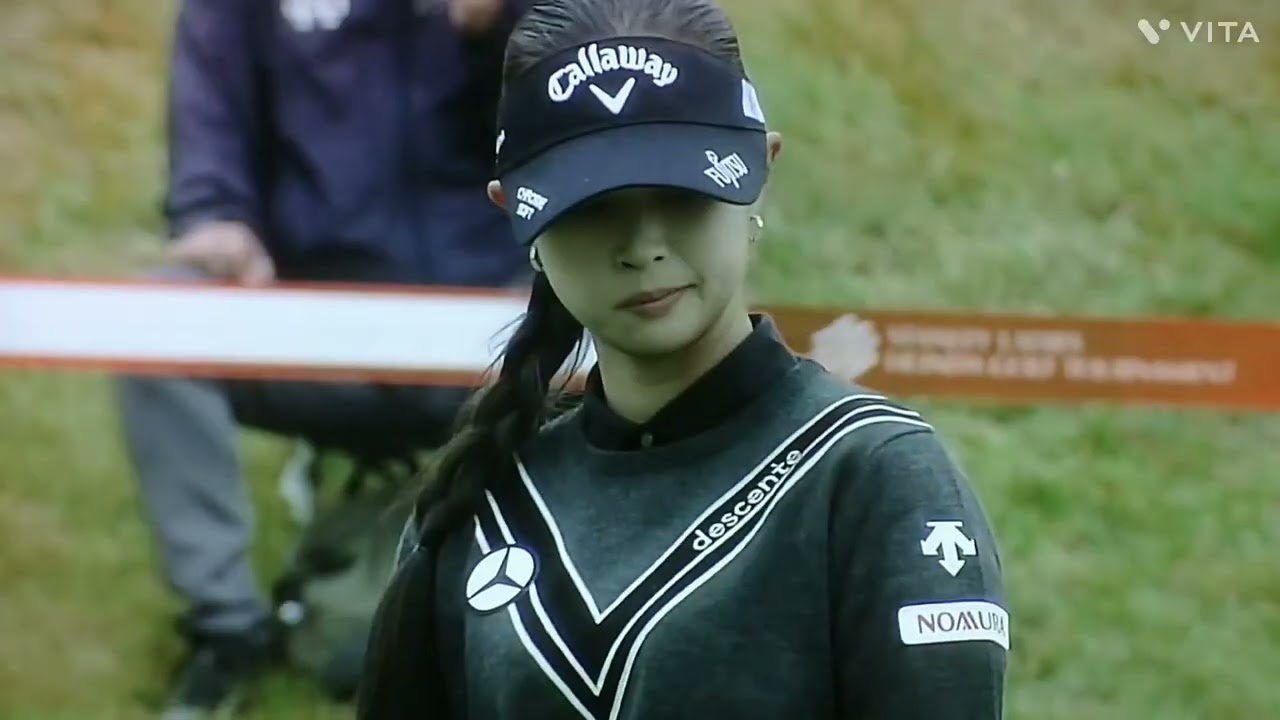 柏原 明日架プロ❤️短いパーパットが入らず笑うしかないかぁ😞